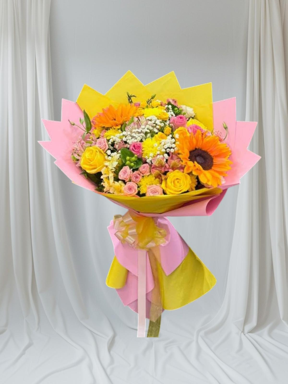 Sunflower and Rose - Görsel 3