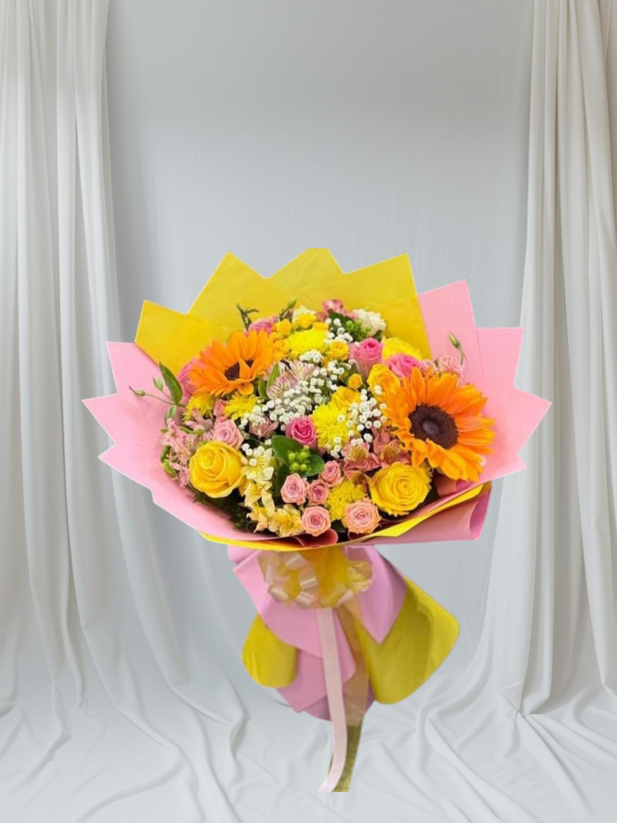 Sunflower and Rose - Görsel 2